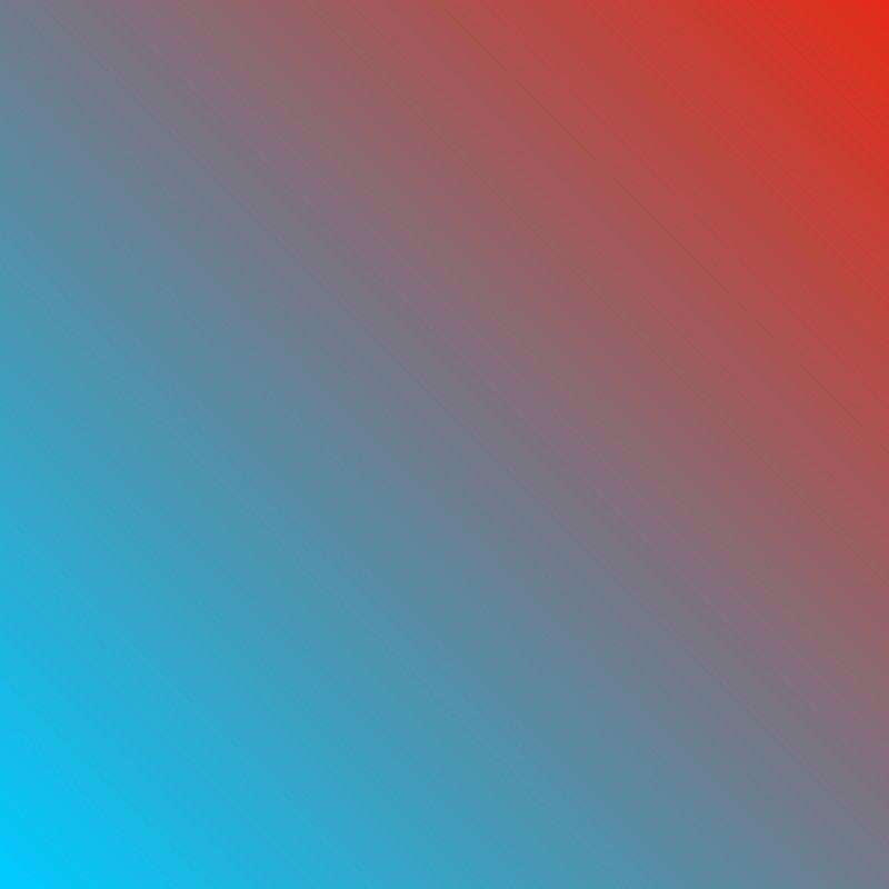 An image of colour fading from hot red to cool blue. Colour visualisation is a technique used in hypnotherapy